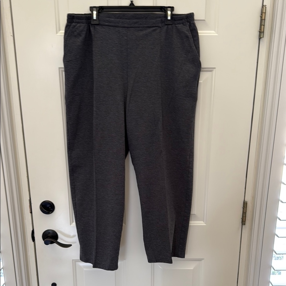 Dark Gray Casual Pants